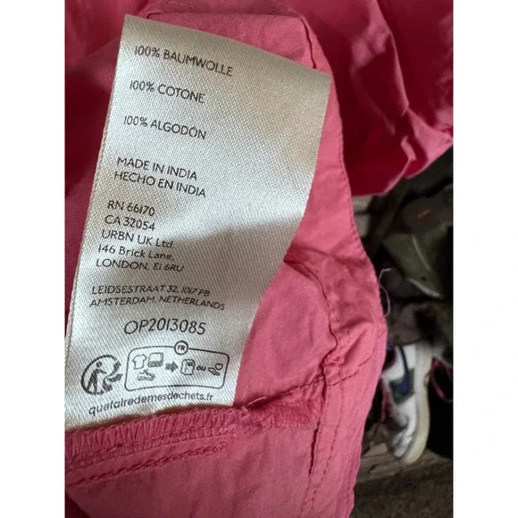 Maeve Anthropologie Smocked Top Puff Sleeve Square Neck Blouse 3X - Picture 4 of 7